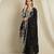 Black embroidered chinon stitched straight kurta palazzo kurta palazzo set