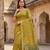 Olive Color Meenakari Zari Weawing Border Work Cotton Saree 