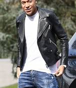 Stylish black quilted premium leather jacket classic moto heritage look soft quality zipper