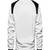 Men's white &black shoulder  genuine lambskin  leather jacket-caf   racer & ribb cuff style