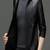 Black genuine soft lambskin leather jacket moto biker jacket hoodie fashion style