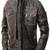 Men's brown lambskin leather biker jacket-rubb-off zipper quilted shoulder style