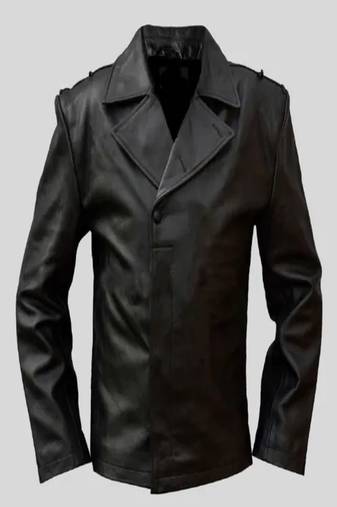 men's black lambskin leather biker jacket classic moto zip style authentic elegant