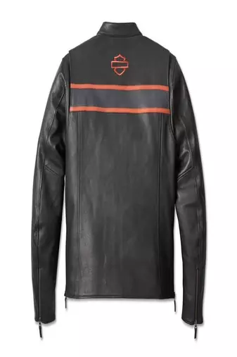 men's black lambskin leather biker jacket classic moto zip style authentic sophisticated