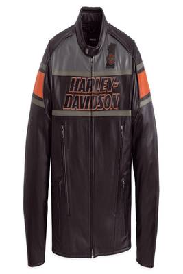 men's black lambskin leather biker jacket asymmetrical zip closure authentic 1