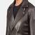 Classic yellow leather jacket pure lambskin ribb cuff stylish