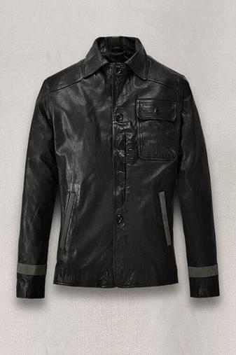 men's black lambskin leather jacket classic zip up style stylish stylish