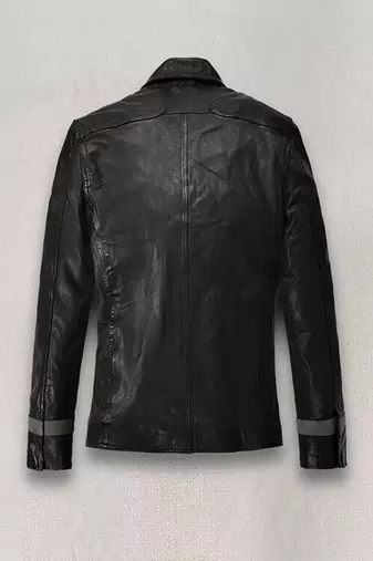 men's black lambskin leather jacket classic zip up style stylish stylish