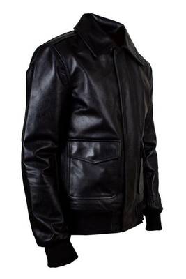 men's black lambskin leather jacket classic zip up style stylish authentic 1