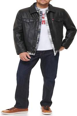 men's black lambskin leather jacket snap button front closure authentic 1