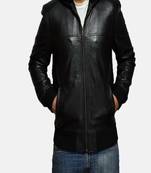 men's black lambskin leather jacket classic zip up style stylish superior