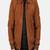 men's brown suede leather jacket classic zip up style timeless