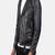 men's black premium lambskin leather jacket vintage inspired look fine