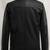 men's black lambskin leather jacket classic zip up style stylish refined