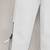 men's white lambskin cafe racer jacket asymmetrical zip closure