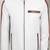 men's white lambskin leather jacket classic zip up style distinctive