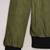 men's green lambskin cafe racer jacket band collar racer style