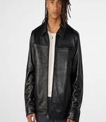 men's black lambskin leather jacket classic zip up style stylish classic