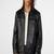 men's black lambskin leather jacket classic zip up style stylish classic