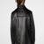 men's black lambskin leather jacket classic zip up style stylish classic