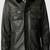 men's black lambskin leather jacket classic zip up style stylish luxury