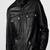 men's black premium lambskin leather jacket premium quilted design elegant