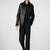 men's black premium lambskin leather jacket premium quilted design elegant