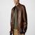 men's brown lambskin leather jacket classic zip up style premium refined