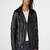 men's black lambskin leather jacket classic zip up style stylish elite