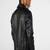 men's black lambskin leather jacket classic zip up style stylish elite