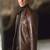 men's brown lambskin leather jacket classic zip up style premium elegant