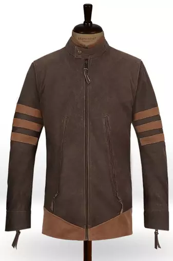 men's brown lambskin leather jacket classic zip up style premium sophisticated