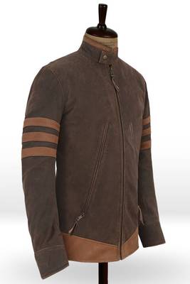 men's brown lambskin leather jacket classic zip up style premium sophisticated 2