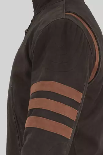 men's brown lambskin leather jacket classic zip up style premium sophisticated