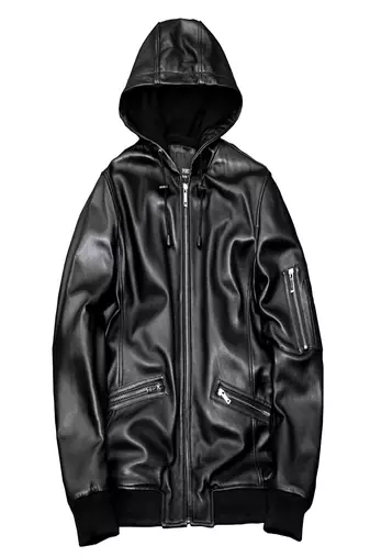 men's black lambskin leather biker jacket classic moto zip style authentic luxury
