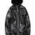 men's black lambskin leather biker jacket classic moto zip style authentic luxury