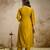 Elegant vatican embroidered straight kurti pant set with jacquard zari dupatta for women