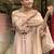 Women        s embroidered p.v. chanderi kurti pant dupatta set | elegant ethnic wear for festive & casual occasion
