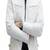 men's white lambskin leather biker jacket premium quilted design genuine