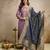 Elegant vatican embroidered straight kurti pant set with jacquard zari dupatta for women