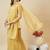 Elegant chanderi kurti pant set with solid bhagalpuri dupatta