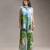 Blue printed twill cotton co ord set