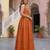 Elegant organza embroidered kurti set with organza dupatta for women