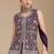 Elegant georgette embroidered kurti set with matching dupatta for women