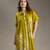 Mustard printed linen co ord set