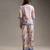 Pink printed twill cotton co ord set