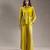 Mustard printed linen co ord set