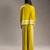 Mustard printed linen co ord set