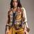 Beige printed cotton co ord set