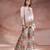 Pink embroidered khadi flex co ord set